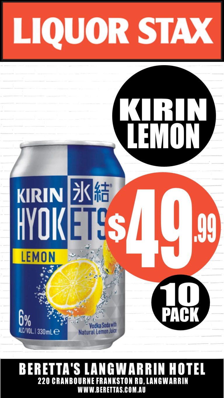Kirin Lemon 10pk 49.99