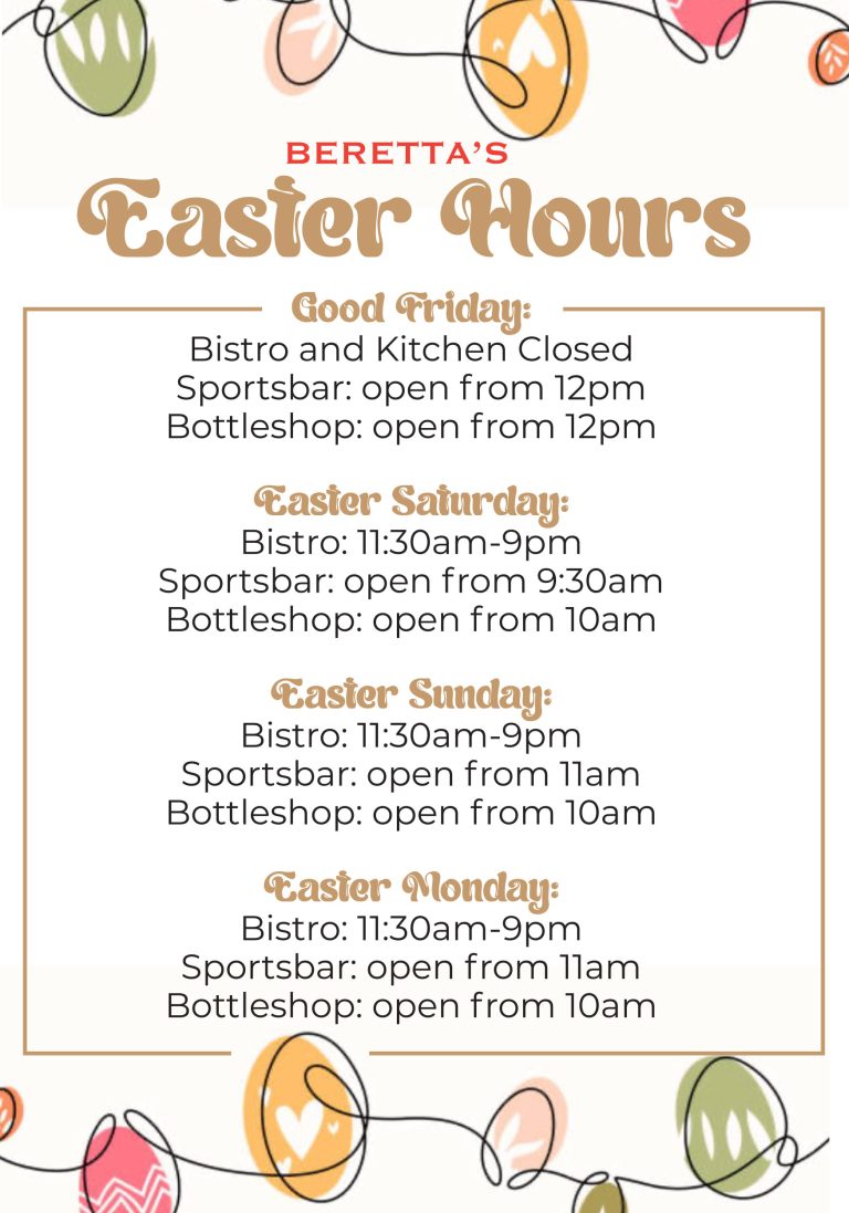 Beretta'sEasterHours26