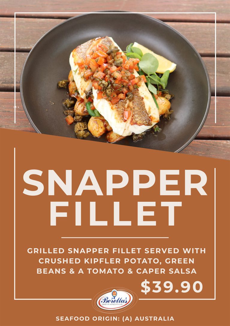 Snapper Poster NEW